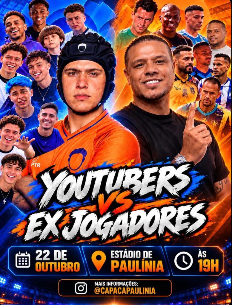 Paulínia recebe hoje jogo beneficente entre ex-jogadores e influenciadores digitais paulinia-recebe-hoje-jogo-beneficente-entre-ex-jogadores-e-influenciadores-digitais